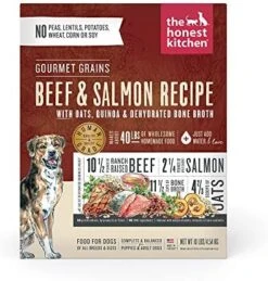 The Honest Kitchen Human Grade Dehydrated Whole Grain Dog Food – Complete Meal Or Dog Food Topper – Turkey 7 Lb (Makes 28 Lbs) -Dog Supplies Store 51ZUXStY L. AC