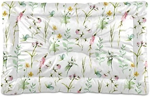 Poeticcity Mushrooms Natural Fungus Mushrooming Organic Food On Brown Dog Cat Bed Mat, Soft Crate Pad Mattress Cushion For Small Medium Pets, Anti Slip Sleeping Kennel Mat Washable & Dry 24x18 Inch 8 Poeticcity Mushrooms Natural Fungus Mushrooming Organic Food On Brown Dog Cat Bed Mat, Soft Crate Pad Mattress Cushion For Small Medium Pets, Anti Slip Sleeping Kennel Mat Washable & Dry 24x18 Inch - Image 8