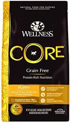 Wellness CORE Natural Grain Free Dry Dog Food, Puppy, 26-Pound Bag -Dog Supplies Store 51Zb Lx3FEL. AC