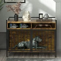 GGUL Furniture Dog Crate Large Dog, Heavy Duty Dog Cages For Medium/Small Dogs Indoor, Super Sturdy Large Dog Kennel With Storage And Anti-Chew 41 Inch 11 GGUL Furniture Dog Crate Large Dog, Heavy Duty Dog Cages For Medium/Small Dogs Indoor, Super Sturdy Large Dog Kennel With Storage And Anti-Chew 41 Inch -Dog Supplies Store 51a9kpd9PAL