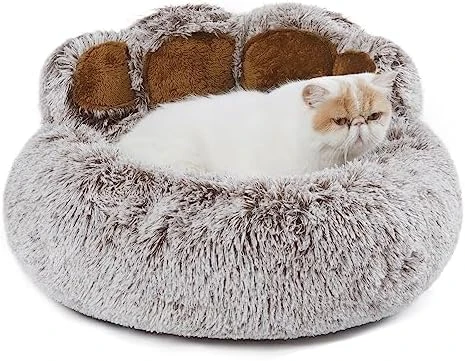 Jiupety Dog Bed With Standing Paws | Upgraded Soothing Paw Dog Bed | Cozy Comfy Small Dog Bed | Creative Dog Donut Bed With Bear Paws | Pink L Size 26”X26”X8” | Pet Paw Dog Bed For Small Dogs 5 Jiupety Dog Bed With Standing Paws | Upgraded Soothing Paw Dog Bed | Cozy Comfy Small Dog Bed | Creative Dog Donut Bed With Bear Paws | Pink L Size 26”X26”X8” | Pet Paw Dog Bed For Small Dogs - Image 5
