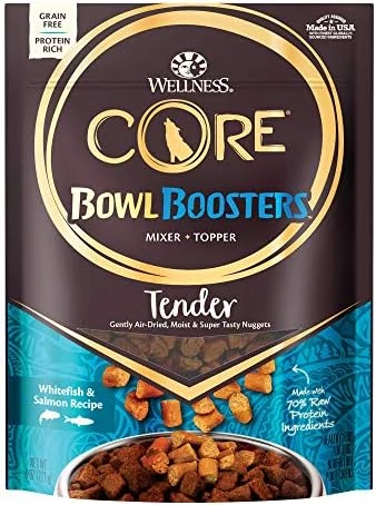 Wellness Tender Toppers (Previously Bowl Boosters), Grain-Free Natural Dog Food Toppers Or Mixers, Made With Real Meat (Turkey & Chicken, 2-Pound Bag) 9 Wellness Tender Toppers (Previously Bowl Boosters), Grain-Free Natural Dog Food Toppers Or Mixers, Made With Real Meat (Turkey & Chicken, 2-Pound Bag) - Image 9