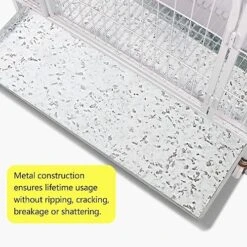 Bueyfolt 35”x21.4”x1” Heavy-Duty Stainless Steel Replacement Tray For Dog Crate, Pet Kennels, Chew-Proof And Crack-Proof Metal Pan 9 Bueyfolt 35”x21.4”x1” Heavy-Duty Stainless Steel Replacement Tray For Dog Crate, Pet Kennels, Chew-Proof And Crack-Proof Metal Pan -Dog Supplies Store 51baaKIepfL