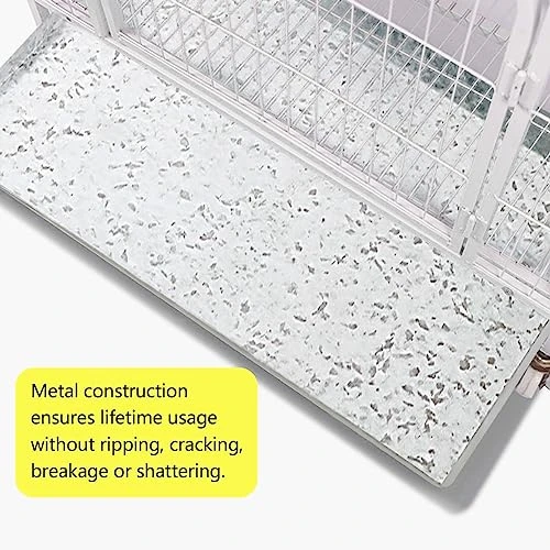 Bueyfolt 35”x21.4”x1” Heavy-Duty Stainless Steel Replacement Tray For Dog Crate, Pet Kennels, Chew-Proof And Crack-Proof Metal Pan 5 Bueyfolt 35”x21.4”x1” Heavy-Duty Stainless Steel Replacement Tray For Dog Crate, Pet Kennels, Chew-Proof And Crack-Proof Metal Pan - Image 5