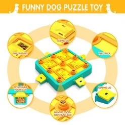 Dog Puzzle Toys, IFurffy Mentally Stimulating Toys For Dogs IQ Training, 3 In 1 Dog Puzzle For Large Medium Small Dogs, Dog Treat Puzzle For Slow Down Eating 6 Dog Puzzle Toys, IFurffy Mentally Stimulating Toys For Dogs IQ Training, 3 In 1 Dog Puzzle For Large Medium Small Dogs, Dog Treat Puzzle For Slow Down Eating -Dog Supplies Store 51byM7ggNaL