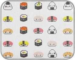 Washable Dog Cooling Mat Cute Japanese Food Summer Cats Sleeping Mat Sushi Dog Bed Mats 23.6 * 38.6inch Pet Ice Silk Sleep Kennel Pad Animal Sleep Bed For Home Outdoor Travel 15 Washable Dog Cooling Mat Cute Japanese Food Summer Cats Sleeping Mat Sushi Dog Bed Mats 23.6 * 38.6inch Pet Ice Silk Sleep Kennel Pad Animal Sleep Bed For Home Outdoor Travel -Dog Supplies Store 51c7wjYsNzL. AC 1