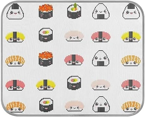 Washable Dog Cooling Mat Cute Japanese Food Summer Cats Sleeping Mat Sushi Dog Bed Mats 23.6 * 38.6inch Pet Ice Silk Sleep Kennel Pad Animal Sleep Bed For Home Outdoor Travel 7 Washable Dog Cooling Mat Cute Japanese Food Summer Cats Sleeping Mat Sushi Dog Bed Mats 23.6 * 38.6inch Pet Ice Silk Sleep Kennel Pad Animal Sleep Bed For Home Outdoor Travel - Image 7
