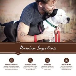 Holistic Select Natural Grain Free Dry Dog Food, Adult & Puppy Salmon, Anchovy & Sardine Recipe, 24-Pound Bag