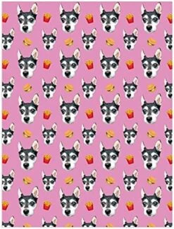 Novgarden Funny Custom Dog Blanket, Flannel Personalized Picture Blanket With Bone/Paw/Pizza/Fries/Hamburger Pattern Food Blanket Puppy Dog Memorial Gifts -Dog Supplies Store 51dPHQeBFJL. AC