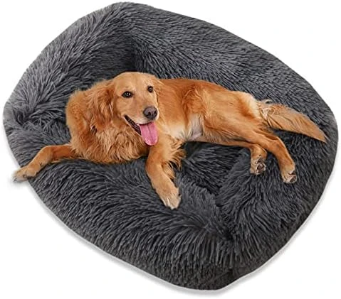 Square Dog Bed Super Soft Warm Plush Cat Mat For Little Medium Large Pets Bed Nest Cushion Puppy Winter Sleeping Mats (Medium,Light Brown) 12 Square Dog Bed Super Soft Warm Plush Cat Mat For Little Medium Large Pets Bed Nest Cushion Puppy Winter Sleeping Mats (Medium,Light Brown) - Image 12
