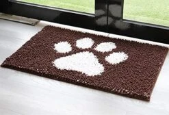 YUHFERA Fluffy Thick Chenille Mat For Entry - Indoor Rug With Textured Rubber Backing, Muddy Dog Comfy Soft Mats,Ultra Absorbent Premium Microfiber Doormat For Pet Food Mat, 24" X 36",Grey 14 YUHFERA Fluffy Thick Chenille Mat For Entry - Indoor Rug With Textured Rubber Backing, Muddy Dog Comfy Soft Mats,Ultra Absorbent Premium Microfiber Doormat For Pet Food Mat, 24" X 36",Grey -Dog Supplies Store 51eIN55aRML. AC