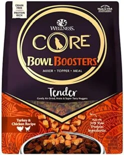 Wellness Tender Toppers (Previously Bowl Boosters), Grain-Free Natural Dog Food Toppers Or Mixers, Made With Real Meat (Turkey & Chicken, 2-Pound Bag) 20 Wellness Tender Toppers (Previously Bowl Boosters), Grain-Free Natural Dog Food Toppers Or Mixers, Made With Real Meat (Turkey & Chicken, 2-Pound Bag) -Dog Supplies Store 51eLEzKo37L. AC
