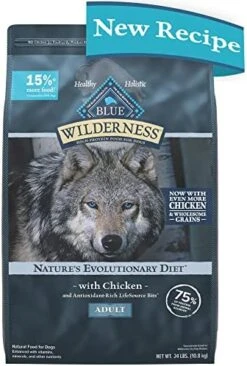 Blue Buffalo Wilderness High Protein Natural Adult Dry Dog Food Plus Wholesome Grains, Chicken 4.5 Lb Bag 23 Blue Buffalo Wilderness High Protein Natural Adult Dry Dog Food Plus Wholesome Grains, Chicken 4.5 Lb Bag -Dog Supplies Store 51eVn55RzdL. AC