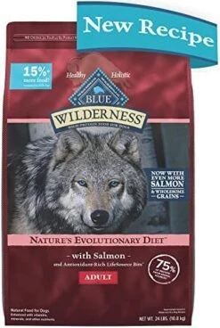 Blue Buffalo Wilderness High Protein Natural Adult Dry Dog Food Plus Wholesome Grains, Chicken 4.5 Lb Bag 22 Blue Buffalo Wilderness High Protein Natural Adult Dry Dog Food Plus Wholesome Grains, Chicken 4.5 Lb Bag -Dog Supplies Store 51ejU1oyMBL. AC