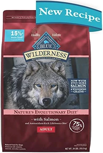 Blue Buffalo Wilderness High Protein Natural Adult Dry Dog Food Plus Wholesome Grains, Chicken 4.5 Lb Bag 8 Blue Buffalo Wilderness High Protein Natural Adult Dry Dog Food Plus Wholesome Grains, Chicken 4.5 Lb Bag - Image 8