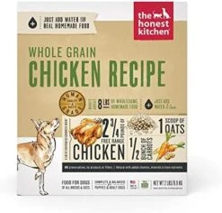 The Honest Kitchen Human Grade Dehydrated Whole Grain Dog Food – Complete Meal Or Dog Food Topper – Turkey 7 Lb (Makes 28 Lbs) -Dog Supplies Store 51fLJicV4pL. AC