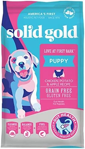 Solid Gold Dry Puppy Food - Made With Real Chicken & Nutritious Superfoods - Love At First Bark Grain Free Puppy Dry Food To Promote Healthy Growth, High Energy And Gut Wellness 9 Solid Gold Dry Puppy Food - Made With Real Chicken & Nutritious Superfoods - Love At First Bark Grain Free Puppy Dry Food To Promote Healthy Growth, High Energy And Gut Wellness - Image 9