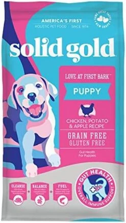 Solid Gold Dry Puppy Food - Made With Real Chicken & Nutritious Superfoods - Love At First Bark Grain Free Puppy Dry Food To Promote Healthy Growth, High Energy And Gut Wellness 16 Solid Gold Dry Puppy Food - Made With Real Chicken & Nutritious Superfoods - Love At First Bark Grain Free Puppy Dry Food To Promote Healthy Growth, High Energy And Gut Wellness -Dog Supplies Store 51fgqMxwbZL. AC