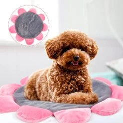 POPETPOP Dog Food Mat Dog Food Mat Dog Food Mat Dog Crate Bed Pad Fleece Pad Cat Bed Mat Warm Dog Mat Plush Pet Beds Pet Sleeping Mat For Puppy Dog Cat Dog Paw Cleaner Dog Paw Cleaner Dog Paw Cleaner -Dog Supplies Store 51gleXyh2AL