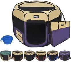 WINiPET 2-Door Folding Soft Pet Playpen (2 Year Warranty), Plus Carrying Bag And Food Grade Silicone Bowl, 10-Size And 12-Color Portable Dog Cat Playpen, Exercise Pen, Indoor & Outdoor Pet Home 20 WINiPET 2-Door Folding Soft Pet Playpen (2 Year Warranty), Plus Carrying Bag And Food Grade Silicone Bowl, 10-Size And 12-Color Portable Dog Cat Playpen, Exercise Pen, Indoor & Outdoor Pet Home -Dog Supplies Store 51hRhb2h5TL. AC