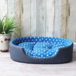SENERY Winter Surface Soft Pet Beds Round Warm Puppy Cat Kennel House Comfortable Mat Large Dog Nest -Dog Supplies Store 51hSpX80ZML. AC