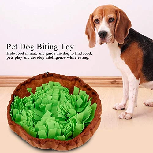 Bicaquu Dog Sniff Mat, Souptoys Training Playing Pet Morder Toy, For Cat Dog Stress Release Feeding Dog Food(Green) 5 Bicaquu Dog Sniff Mat, Souptoys Training Playing Pet Morder Toy, For Cat Dog Stress Release Feeding Dog Food(Green) - Image 5