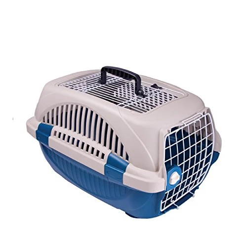 Choco Nose Travel Kennel Set - Durable Top Load Pet Carrier/Crate For Animals Under 12 Lb, Small Dogs/Puppy/Cat/Rabbit- Includes Patented No Drip Water Bottle, Portable Water Bottle + Food Bowl, Blue 1 Choco Nose Travel Kennel Set - Durable Top Load Pet Carrier/Crate For Animals Under 12 Lb, Small Dogs/Puppy/Cat/Rabbit- Includes Patented No Drip Water Bottle, Portable Water Bottle + Food Bowl, Blue