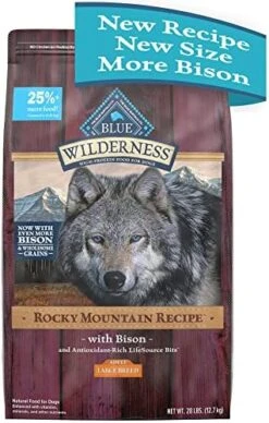 Blue Buffalo Wilderness Rocky Mountain Recipe High Protein Natural Large Breed Adult Dry Dog Food, Red Meat With Grain 28 Lb Bag -Dog Supplies Store 51jRoOTKOsL. AC