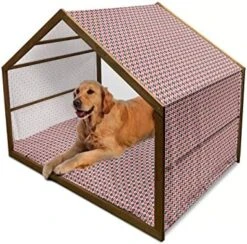 Lunarable Vegetables Wooden Dog House, Ornate Food Garlic Pepper Cauliflower Delicious Plants Image, Outdoor & Indoor Portable Dog Kennel With Pillow And Cover, X-Large, Lime Green Yellow 25 Lunarable Vegetables Wooden Dog House, Ornate Food Garlic Pepper Cauliflower Delicious Plants Image, Outdoor & Indoor Portable Dog Kennel With Pillow And Cover, X-Large, Lime Green Yellow -Dog Supplies Store 51mHwU8DqL. AC