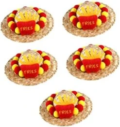 PATKAW 5pcs Cat Dog Straw Hat Mexican Outfit Mexico Hat Summer Outfits French Fry Costume Pet Headgear Cat Cap Decorative Dog Hat Pet Straw Hat Pet Costume Supplies To Weave Small Animals 14 PATKAW 5pcs Cat Dog Straw Hat Mexican Outfit Mexico Hat Summer Outfits French Fry Costume Pet Headgear Cat Cap Decorative Dog Hat Pet Straw Hat Pet Costume Supplies To Weave Small Animals -Dog Supplies Store 51mMg9K9zUL. AC