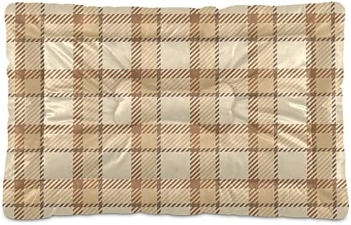 Ultra Soft Dog Cat Crate Bed Blanket-Retro Red Black And Yellow Plaid Fluffy Pet Bed All Season-Short Pile-Anti-Slip Pet Beds 24"x18" 8 Ultra Soft Dog Cat Crate Bed Blanket-Retro Red Black And Yellow Plaid Fluffy Pet Bed All Season-Short Pile-Anti-Slip Pet Beds 24"x18" - Image 8