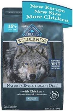 Blue Buffalo Wilderness High Protein Natural Adult Dry Dog Food Plus Wholesome Grains, Chicken 4.5 Lb Bag 27 Blue Buffalo Wilderness High Protein Natural Adult Dry Dog Food Plus Wholesome Grains, Chicken 4.5 Lb Bag -Dog Supplies Store 51nRss06lWL. AC