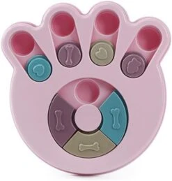 Vakitar Dog Treat Puzzle Interacive Cute Shape Slow Eating Dogs Food Puzzle Feeder Toys For Pet Dog(Claw Blue) -Dog Supplies Store 51oglaqigcL. AC