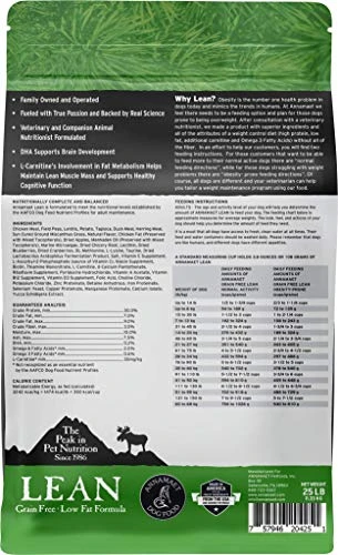 Annamaet Grain-Free Lean Reduced Fat Formula Dry Dog Food, (Chicken & Duck), 25-lb Bag 1 Annamaet Grain-Free Lean Reduced Fat Formula Dry Dog Food, (Chicken & Duck), 25-lb Bag