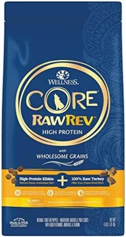Wellness CORE RawRev Dry Small Dog Food With Wholesome Grains, Natural Ingredients, Made In USA With Real Freeze-Dried Meat (Adult, Small Breed, 4 Lbs) 25 Wellness CORE RawRev Dry Small Dog Food With Wholesome Grains, Natural Ingredients, Made In USA With Real Freeze-Dried Meat (Adult, Small Breed, 4 Lbs) -Dog Supplies Store 51pjx vtR8L. AC