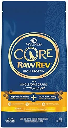 Wellness CORE RawRev Dry Small Dog Food With Wholesome Grains, Natural Ingredients, Made In USA With Real Freeze-Dried Meat (Adult, Small Breed, 4 Lbs) 11 Wellness CORE RawRev Dry Small Dog Food With Wholesome Grains, Natural Ingredients, Made In USA With Real Freeze-Dried Meat (Adult, Small Breed, 4 Lbs) - Image 11