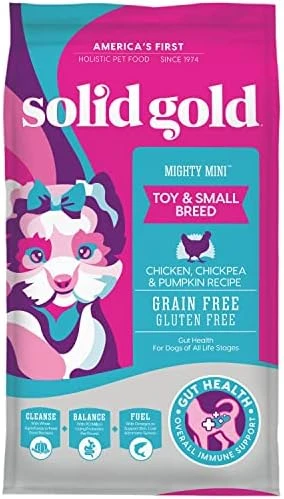 Solid Gold Mighty Mini Small Breed Dog Food - Dry Dog Food For Any Toy Breed - For Gut Health & Sensitive Stomach Support - Digestive Probiotics For Dogs - Grain & Gluten Free Recipe 14 Solid Gold Mighty Mini Small Breed Dog Food - Dry Dog Food For Any Toy Breed - For Gut Health & Sensitive Stomach Support - Digestive Probiotics For Dogs - Grain & Gluten Free Recipe - Image 14