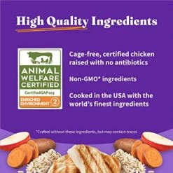 Halo Holistic Dog Food, Complete Digestive Health Cage-Free Chicken And Brown Rice Recipe, Dry Dog Food Bag, Small Breed Formula, 3.5-lb Bag -Dog Supplies Store 51rNbMqbLvL