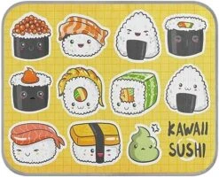 Washable Dog Cooling Mat Kawaii Sushi Rolls Nigiri Summer Cats Sleeping Mat Japanese Foods Plaid Dog Bed Mats 22x27.6inch Pet Ice Silk Sleep Kennel Pad Animal Sleep Bed For Home Outdoor Travel 11 Washable Dog Cooling Mat Kawaii Sushi Rolls Nigiri Summer Cats Sleeping Mat Japanese Foods Plaid Dog Bed Mats 22x27.6inch Pet Ice Silk Sleep Kennel Pad Animal Sleep Bed For Home Outdoor Travel -Dog Supplies Store 51rVAFelDzL. AC 1
