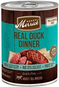 Merrick Grain Free Wet Dog Food Real Beef, Lamb & Bison Recipe - 12.7 Ounce (Pack Of 12) (Packaging May Vary) -Dog Supplies Store 51rlrHHfZL. AC