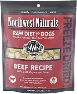 Northwest Naturals Freeze Dried Raw Diet For Dogs Freeze Dried Nuggets Dog Food – Lamb – Grain-Free, Gluten-Free Pet Food, Dog Training Treats – 12 Oz. -Dog Supplies Store 51rrXZs7xQL. AC