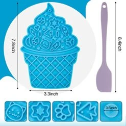 PatiencET Dog Licking Mat Ice Cream+ Bone 8 PatiencET Dog Licking Mat Ice Cream+ Bone -Dog Supplies Store 51sSfHQX3PL