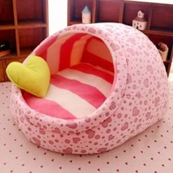 SENERY Warm Princess Pet Home Bed Dog Nest Small Cat House Kennel Cute Slipper Design Washable Pet Dog Cushion -Dog Supplies Store 51t4S7pL7tL. AC