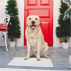 Style Basics Dog Door Mat - Pet Paw Cleaning Runner Rug For Dogs Muddy Paws - Indoor Or Outdoor - 60" X 20", Marine Blue 26 Style Basics Dog Door Mat - Pet Paw Cleaning Runner Rug For Dogs Muddy Paws - Indoor Or Outdoor - 60" X 20", Marine Blue -Dog Supplies Store 51tJzfibfBL. AC