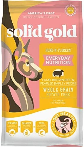 Solid Gold Hund N Flocken - Dry Dog Food W/Lamb, Rice & Pearled Barley - Digestive Probiotics For Dogs - Gut Health & Immune Support - Grain & Gluten Free - Omega 3, Superfoods & Antioxidants - 24 LB 10 Solid Gold Hund N Flocken - Dry Dog Food W/Lamb, Rice & Pearled Barley - Digestive Probiotics For Dogs - Gut Health & Immune Support - Grain & Gluten Free - Omega 3, Superfoods & Antioxidants - 24 LB - Image 10
