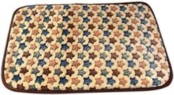 Dog Cool Mat 2 In 1 Bamboo Pet Dog Blanket Summer Puppy Cooling Mat Winter Pad Bed Blanket For Chihuahua Teddy -Dog Supplies Store 51vrQtwek2L. AC