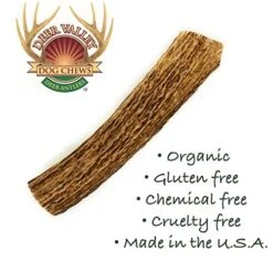 Deer Valley Dog Chews (Giant Single, 8-10 Inches) - Sustainably-Sourced Deer Antler For Extra Large Breeds - Durable And Enticing Chew Toy For Aggressive Chewers -Dog Supplies Store 51w1juHmmmL