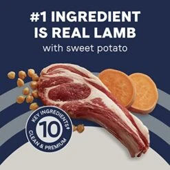 Canidae Pure Real Lamb & Pea Recipe Adult Dry Dog 24 LB 8 Canidae Pure Real Lamb & Pea Recipe Adult Dry Dog 24 LB -Dog Supplies Store 51wf45LPo8L