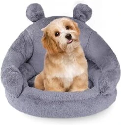 Hot Dog Design Pet Dog Bed,Soft Removable And Washable Pet Mat Dog House Dot Small Pet Animal Small Dog Bed -Dog Supplies Store 51wpcfZWYvL. AC