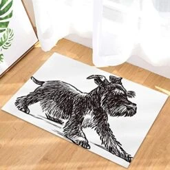 Comforance Pet Dog Doormat, Indoor Rug Entryway Mats With Rubber Backing For Shoe Scraper, Ideal For Inside High Traffic Area 20x31.5 Inch Black Fur Puppy Schnauzer 17 Comforance Pet Dog Doormat, Indoor Rug Entryway Mats With Rubber Backing For Shoe Scraper, Ideal For Inside High Traffic Area 20x31.5 Inch Black Fur Puppy Schnauzer -Dog Supplies Store 51wsBTaOqnL
